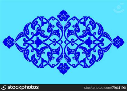 artistic ottoman pattern series fifty eight