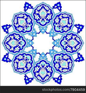 artistic ottoman pattern series seventy nine