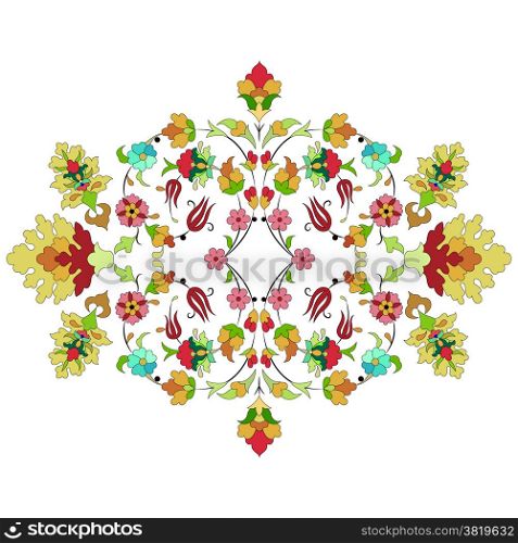 artistic ottoman pattern series thirty three