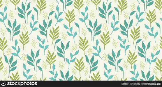 Artistic seamless pattern with abstract leaves. Modern design for paper, cover, fabric, interior decor and other users.. Artistic seamless pattern with abstract leaves. Modern design for paper, cover, fabric, interior decor and other.