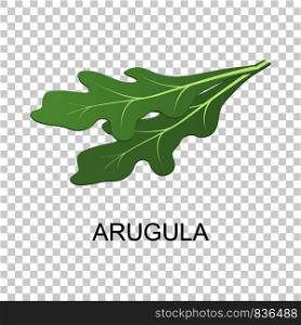 Arugula icon. Isometric of arugula vector icon for on transparent background. Arugula icon, isometric style