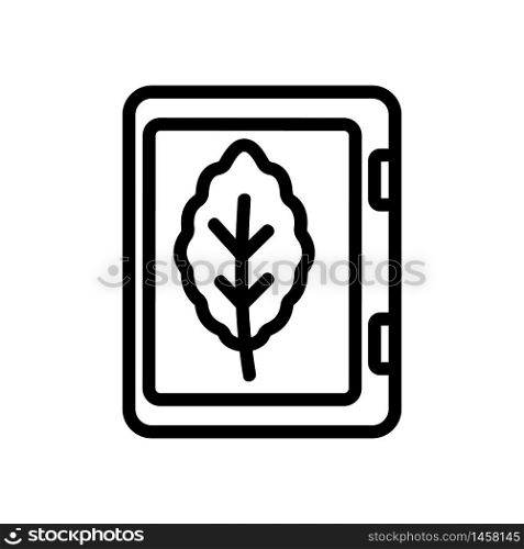 arugula leaf freeze icon vector. arugula leaf freeze sign. isolated contour symbol illustration. arugula leaf freeze icon vector outline illustration