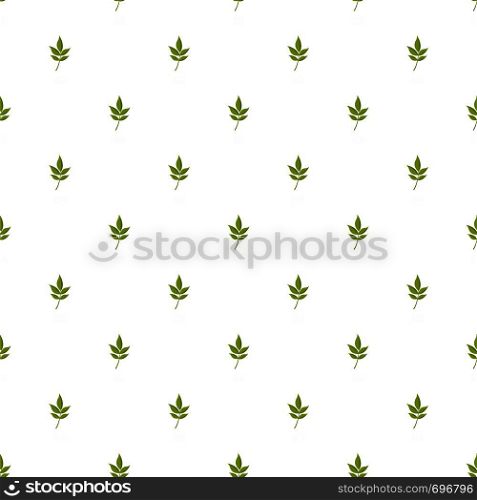 Ash leaf pattern seamless in flat style for any design. Ash leaf pattern seamless