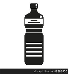 Asian bottle icon simple vector. Japan food. Sushi menu. Asian bottle icon simple vector. Japan food