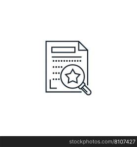 Assessment creative icon from analytics research Vector Image