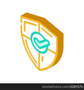 assurance compliance isometric icon vector. assurance compliance sign. isolated symbol illustration. assurance compliance isometric icon vector illustration
