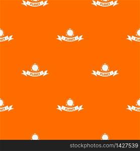 Asteroid pattern vector orange for any web design best. Asteroid pattern vector orange