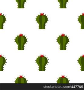 Astrophytum cactus pattern seamless for any design vector illustration. Astrophytum cactus pattern seamless