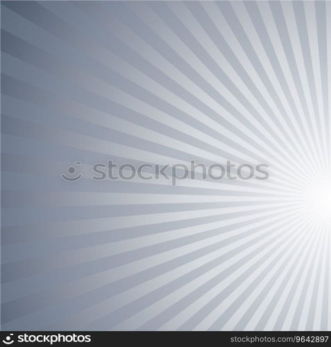 Asymmetrical abstract gradient sun rays pattern Vector Image