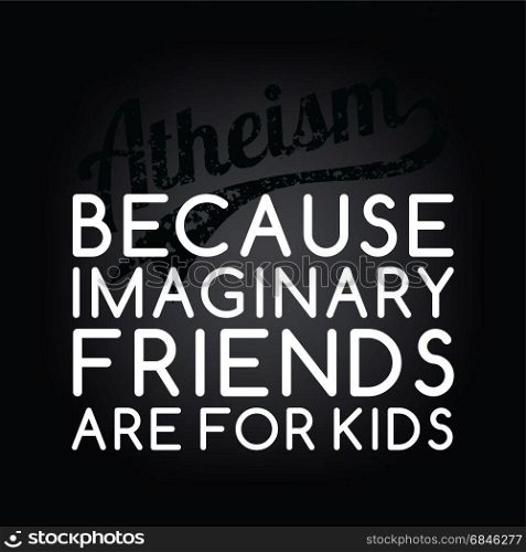 atheism theme - against religious ignorance campaign. atheism theme - against religious ignorance campaign - vector art