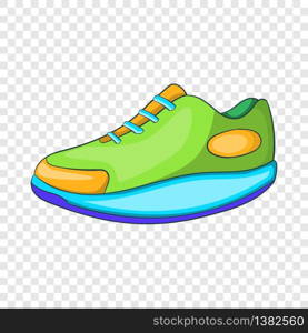 Athletic shoe icon. Cartoon illustration of athletic shoe vector icon for web. Athletic shoe icon, cartoon style