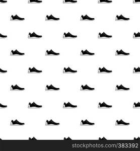 Athletic shoe pattern. Simple illustration of athletic shoe vector pattern for web. Athletic shoe pattern, simple style