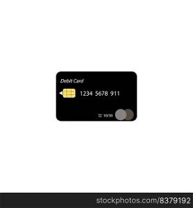 ATM Card icon template vector design