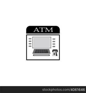 atm icon logo vector design template