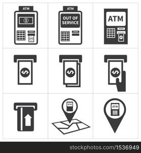 atm icon set