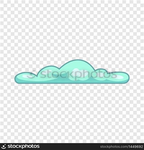 Atmosphere cloud icon. Cartoon illustration of atmosphere cloud vector icon for web design. Atmosphere cloud icon, cartoon style