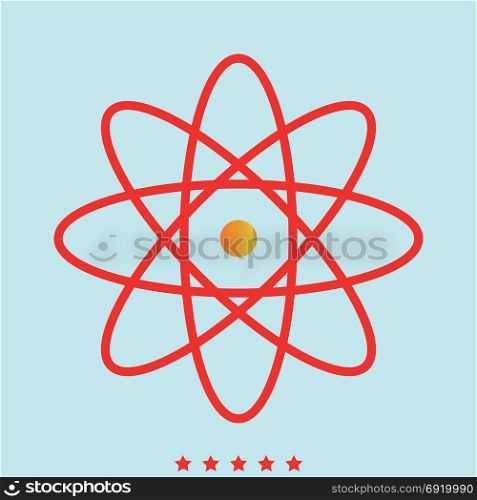 Atom icon .. Atom icon .