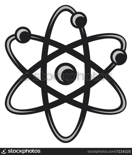 Atom model vector
