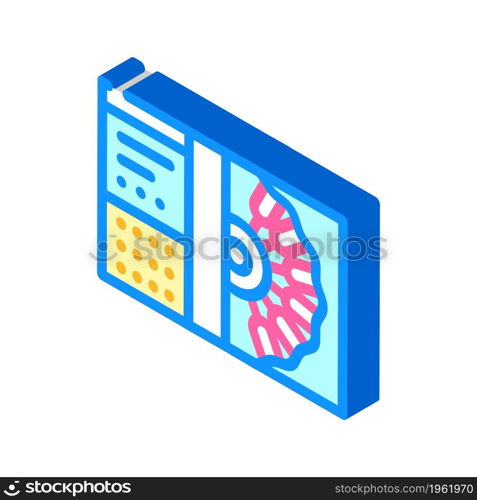 atomic absorption spectrometer isometric icon vector. atomic absorption spectrometer sign. isolated symbol illustration. atomic absorption spectrometer isometric icon vector illustration