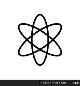 atomic icon vector design template