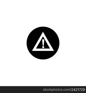 attention icon vector design templates white on background