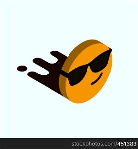 Attitude emoji icon design vector
