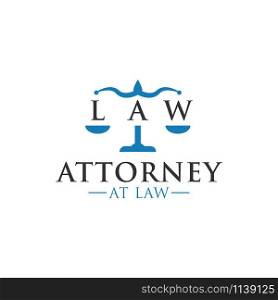 Attorney at law logo icon graphic design template illustration. Attorney at law logo icon graphic design template