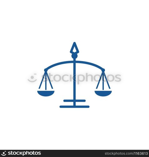 Attorney law graphic design template vector isolated illustration