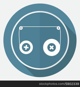 audio cassette icon