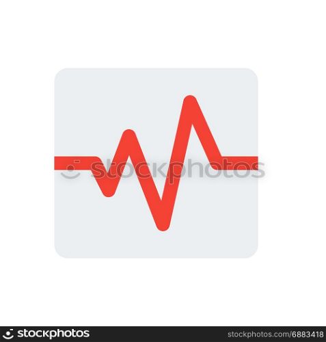 audio wave, icon on isolated background