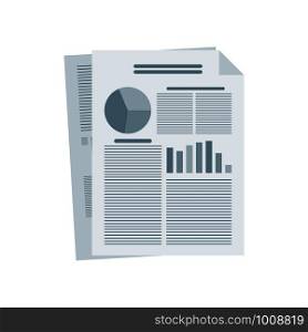 audit document with graphs and charts, vector illustration. audit document with graphs and charts, vector