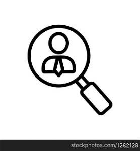 audit service icon vector. Thin line sign. Isolated contour symbol illustration. audit service icon vector. Isolated contour symbol illustration