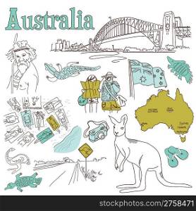 Australia Doodles