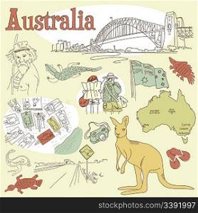 Australia Doodles