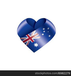 Australia flag, vector illustration on a white background. Australia flag, vector illustration on a white background.