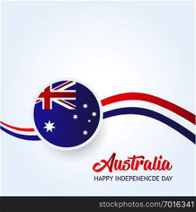 Australia independence day. 26 January Australian National Day Holiday background