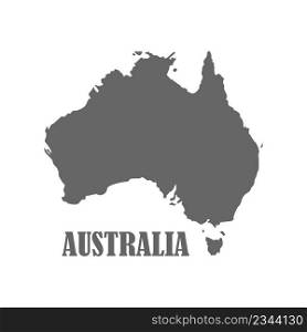 Australian map icon