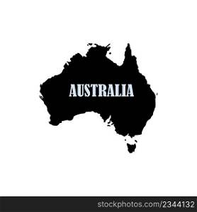 Australian map icon