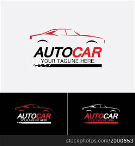 Auto car logo symbol icon vector design template
