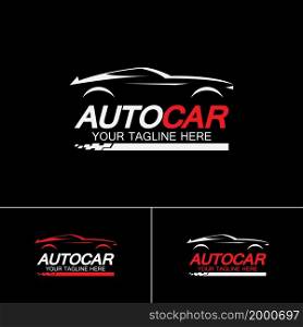 Auto car logo symbol icon vector design template