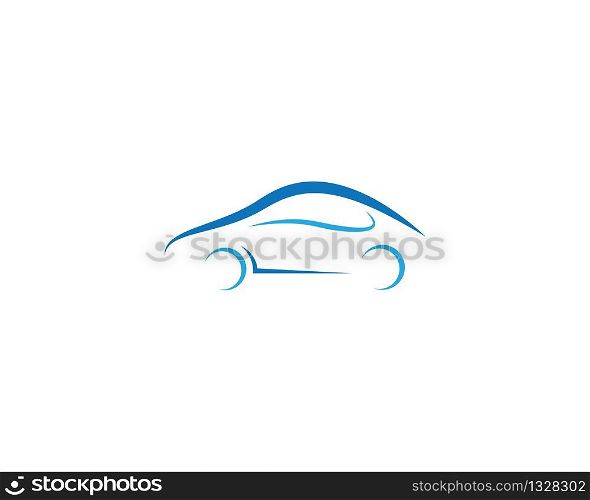 Auto car logo template vector icon illustration