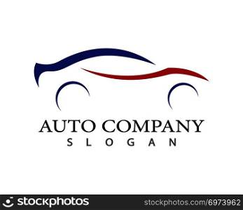 Auto car Logo Template vector icon illustration design