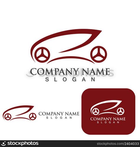 Auto car Logo Template vector illustration icon design
