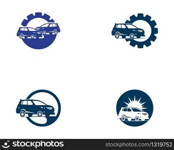 Auto car logo vector