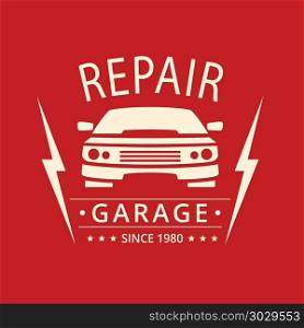 auto car service repair garage. auto car service repair garage vector