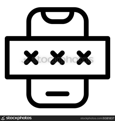 Auto generated numeric or one time passcode.