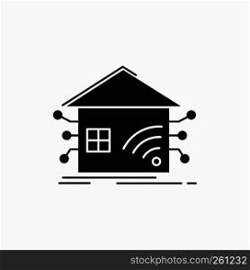 Automation, home, house, smart, network Glyph Icon. Vector isolated illustration