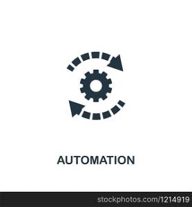 Automation icon. Creative element design from productivity icons collection. Pixel perfect Automation icon for web design, apps, software, print usage.. Automation icon. Creative element design from productivity icons collection. Pixel perfect Automation icon for web design, apps, software, print usage