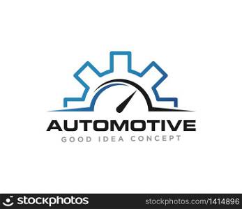 Automotive and Mechanic Logo Icon Design Vector