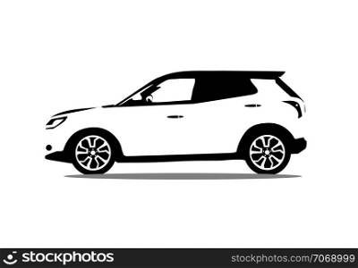 Automotive car logo vector design,creative concept with sports car silhouette, Logo for auto service and repair